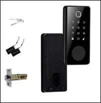 Cerradura inteligente panel con picaporte